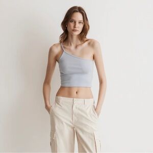 NWT Madewell one shoulder tank top